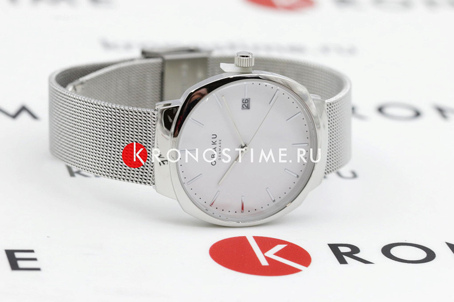 Часы Obaku Mesh V273LDCWMC — кварцевые, Дания, женские