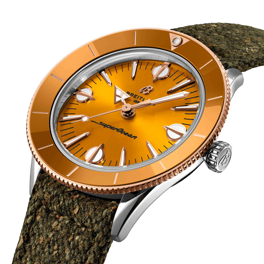 Часы Breitling Superocean Heritage '57 Highlands U10340281I1A1 — механические, сталь металл