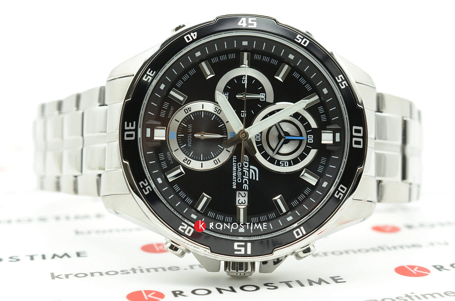 Часы Casio Edifice EFR-547D-1A — нержавеющая сталь, мужские