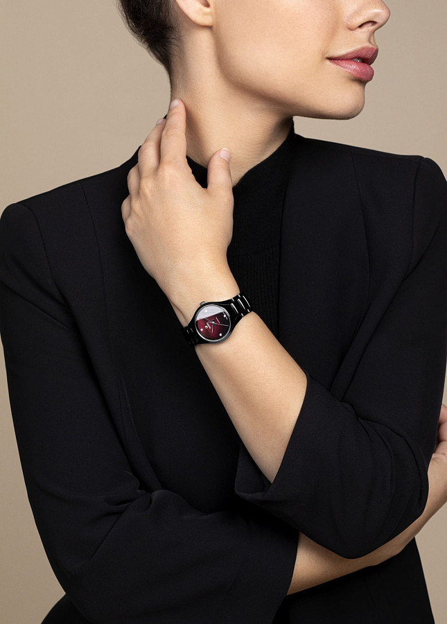 Часы Rado True Automatic Diamonds R27242742 — механические, Швейцария, женские