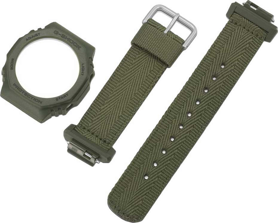 Часы Casio G-Shock Frozen Forest GAE-2100GC-7AER — мужские, белый