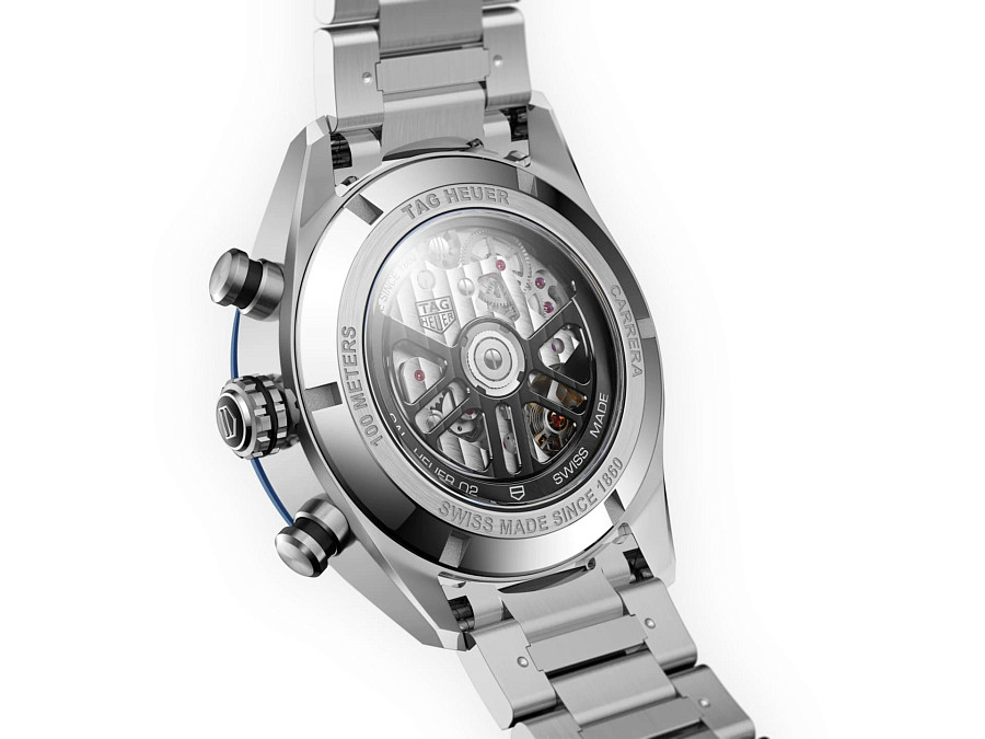 Часы TAG Heuer Carrera CBN2A1A.BA0643 — механические, сталь металл