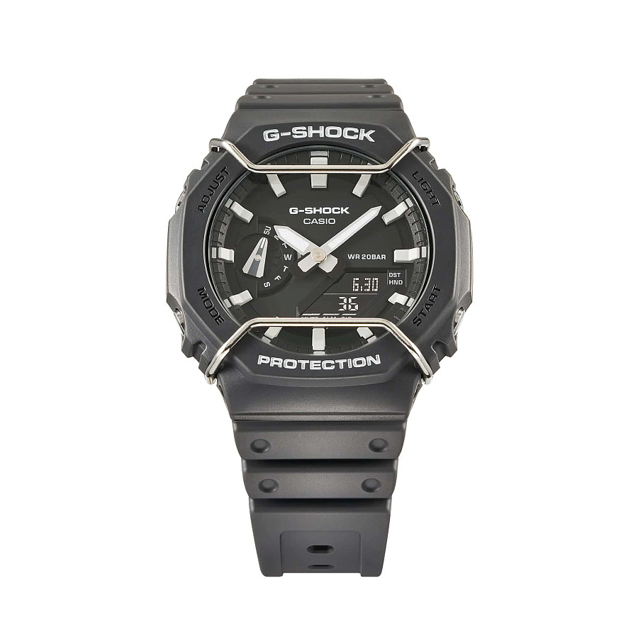 Часы Casio G-Shock GA-2100PTS-8ADR (GA-2100PTS-8A) — электронные, пластик карбон