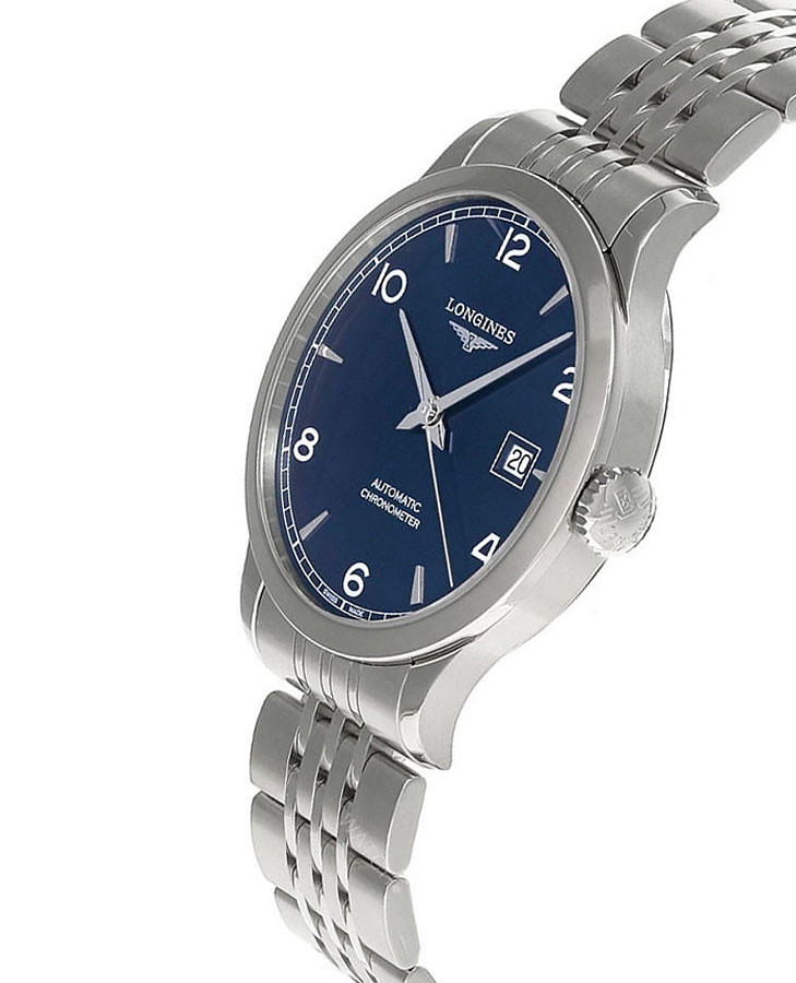 Часы Longines Record Collection L2.820.4.96.6 — металл сталь, Швейцария