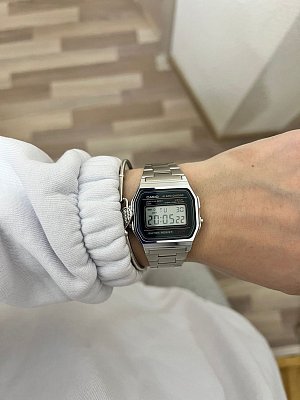 Фото покупателя: Японские наручные часы Casio Vintage A158WA-1DF (A158WA-1)