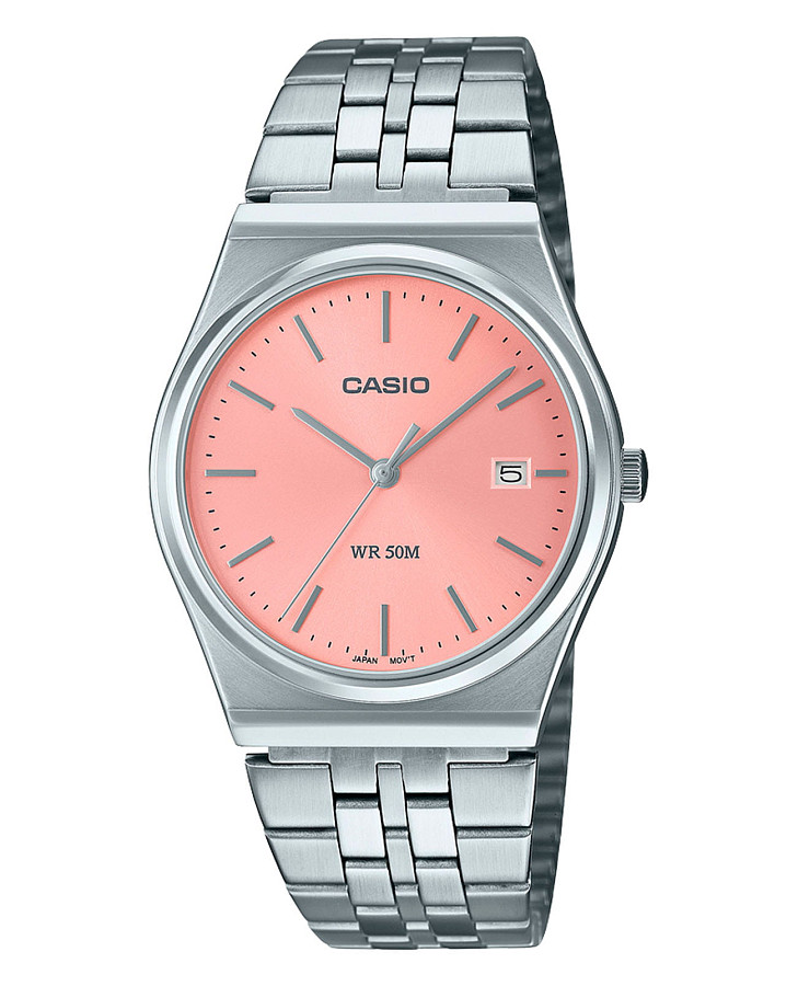 Часы Casio Collection MTP-B145D-4A — мужские, розовый