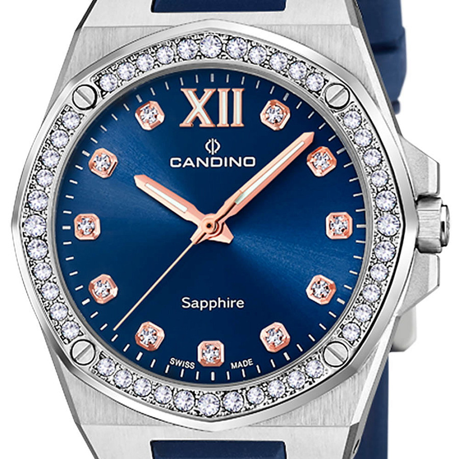 Часы Candino Elegance C4772/2 — кварцевые, металл сталь