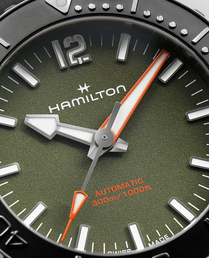 Часы Hamilton Khaki Navy Frogman Auto H77455360 — артикул H77455360