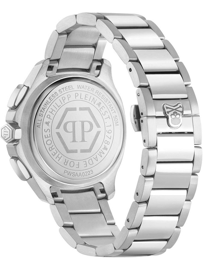 Часы Philipp Plein Plein Philipp PWSAA0223 — нержавеющая сталь, мужские