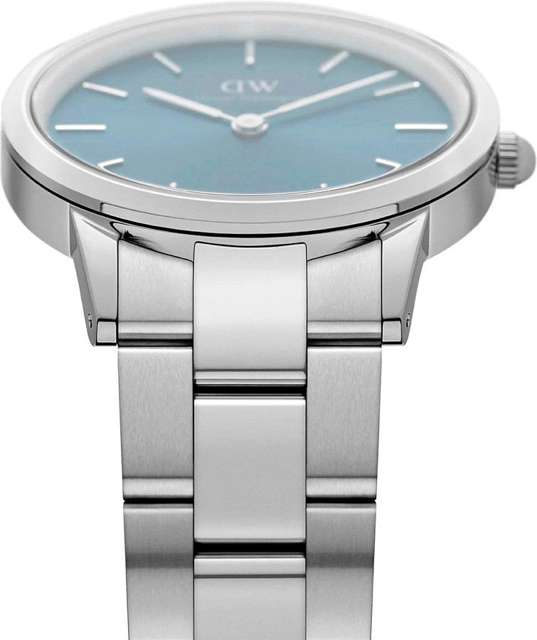 Часы Daniel Wellington Iconic Link Arctic DW00100457 — нержавеющая сталь, женские