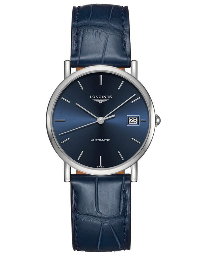 Часы Longines Elegant Collection L4.809.4.92.2 — мужские, синий
