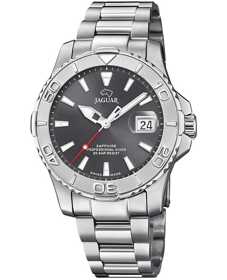 Часы Jaguar Couple Diver J969/3 — мужские, серый