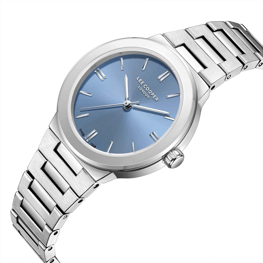 Часы Lee Cooper LC08133.300 — кварцевые, металл сталь