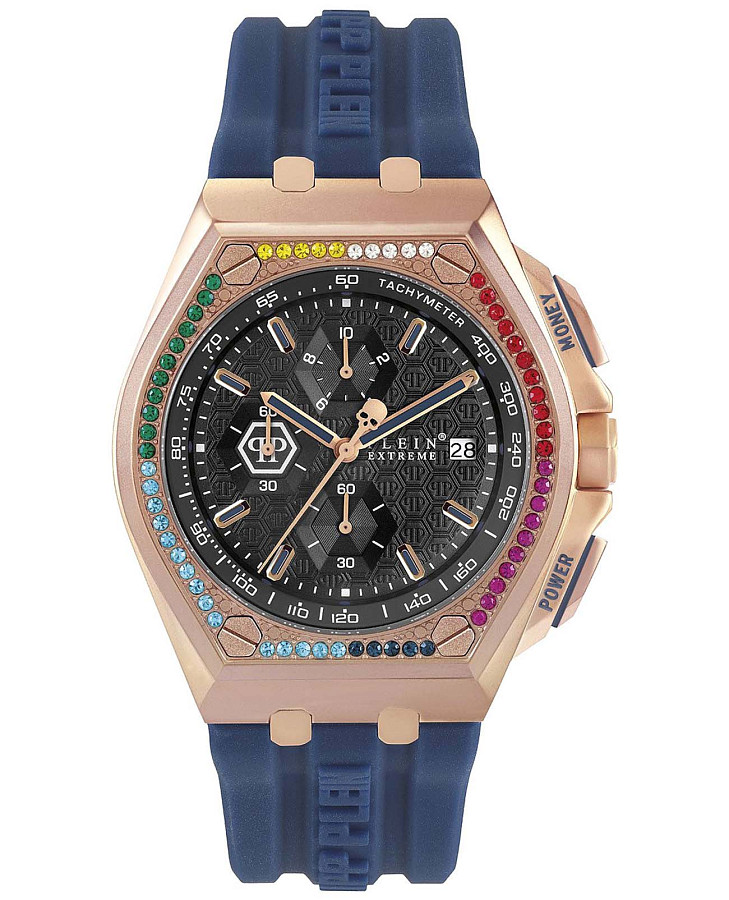 Часы Philipp Plein Extreme PWGAA0321 — мужские, черный