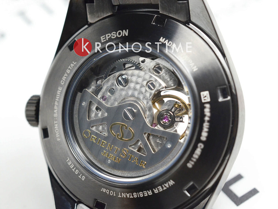 Часы Orient Star RE-AV0129B (RK-AV0129B) — мужские, нержавеющая сталь с pvd-покрытием