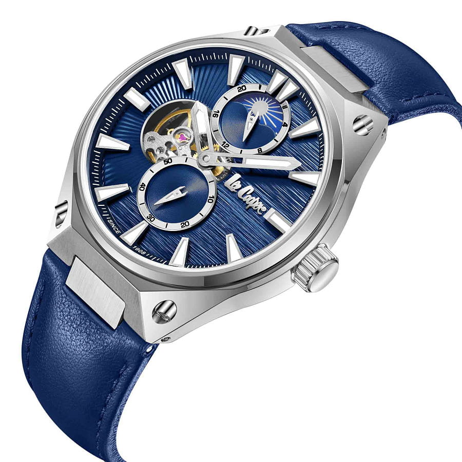 Часы Lee Cooper LC08122.399 — механические, металл сталь