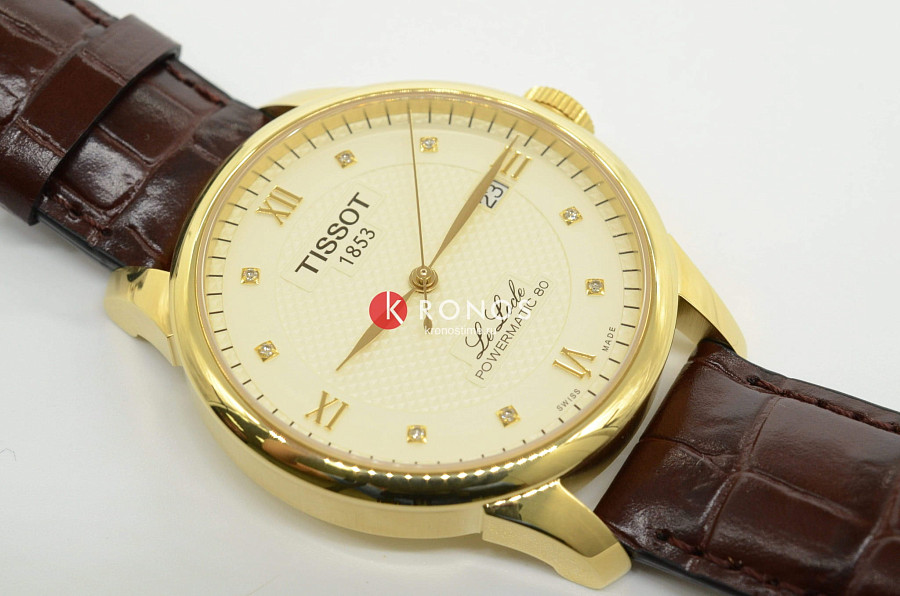 Часы Tissot Le Locle Powermatic 80 T006.407.36.266.00 — механические, сталь металл