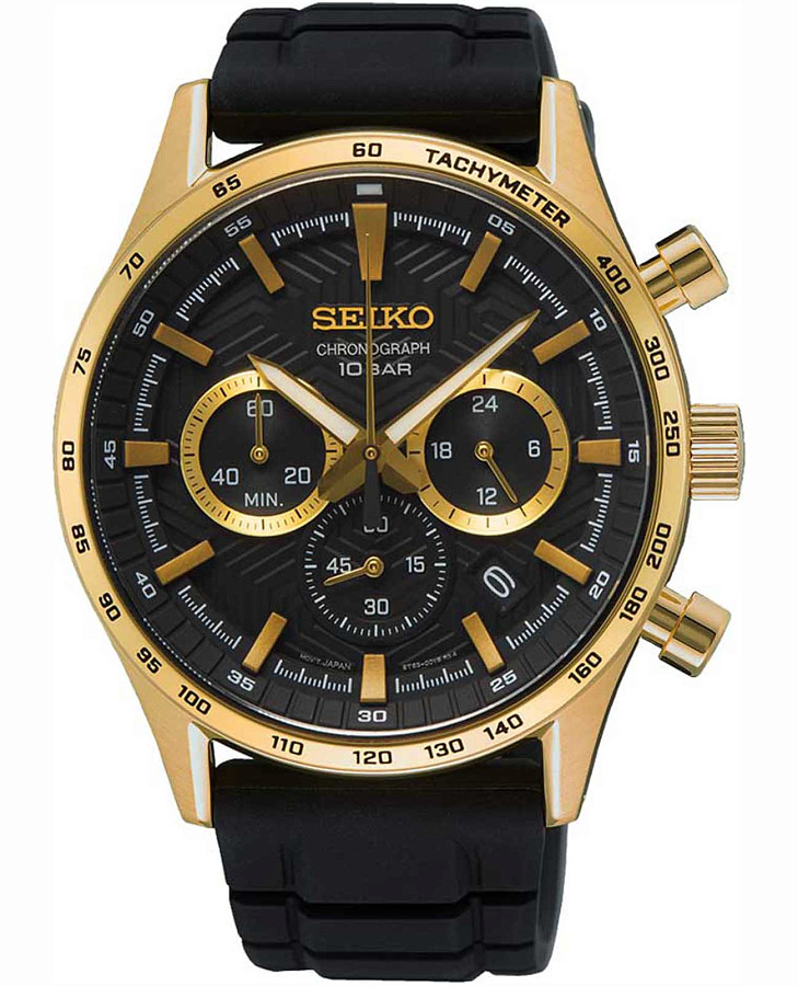 Часы Seiko Discover More SSB446P1 — мужские, черный