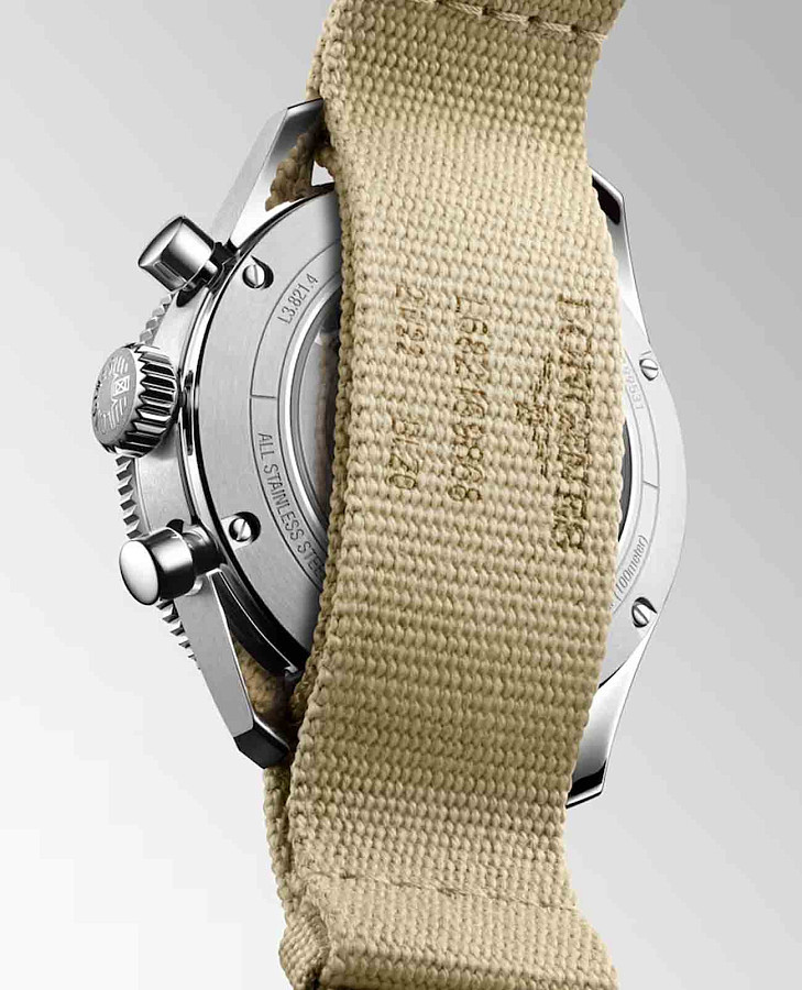 Часы Longines Spirit L3.821.4.53.9 — механические, сталь металл