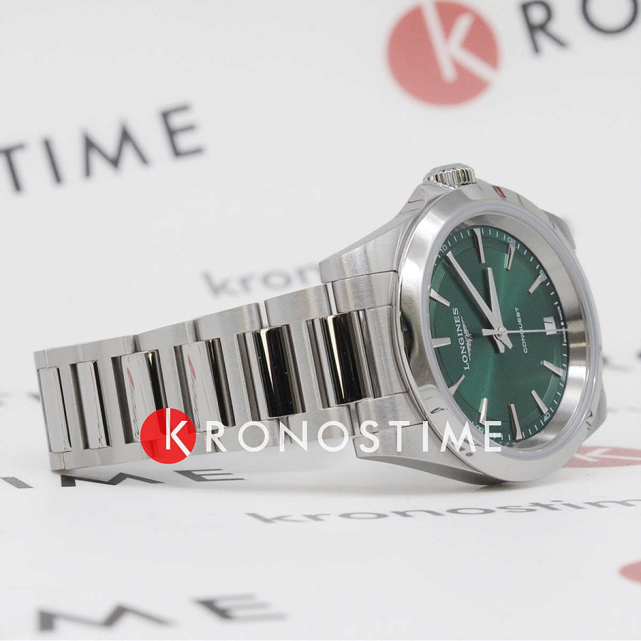 Часы Longines Conquest 34 mm L3.460.4.09.6 — сталь металл, Швейцария