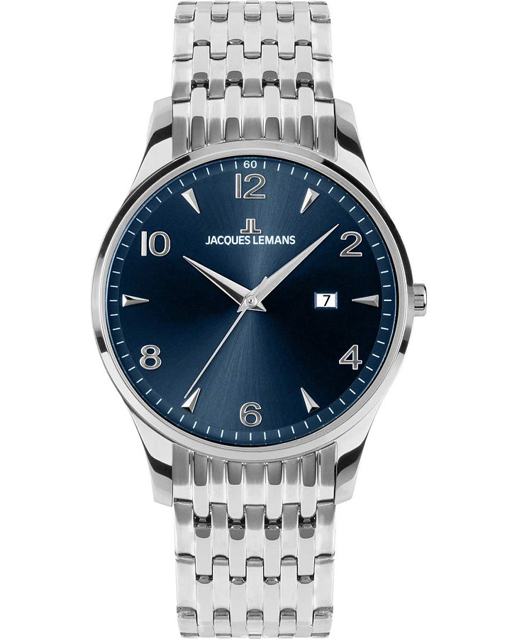 Часы Jacques Lemans Classic 1-2215I — мужские, синий