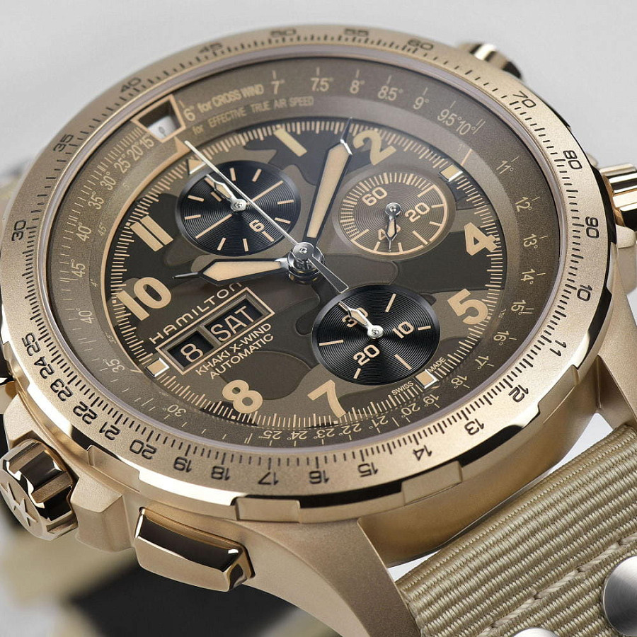 Часы Hamilton Khaki Aviation X-Wind Auto Chrono H77916920 — артикул H77916920