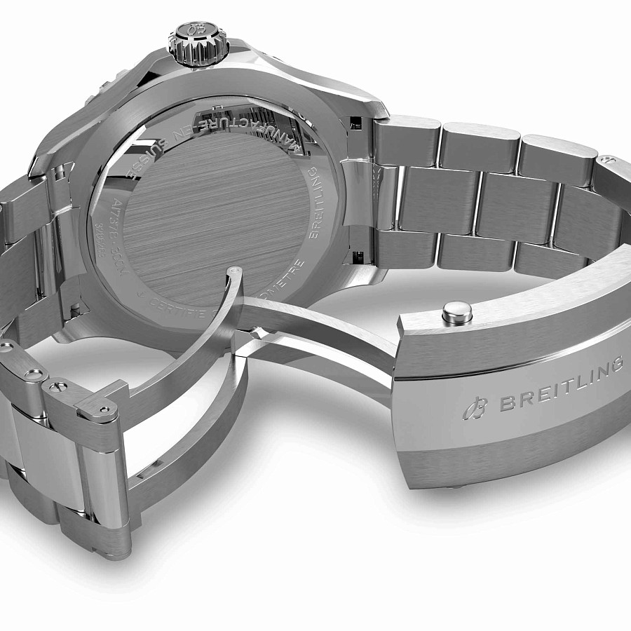 Часы Breitling Superocean Automatic 46 A17378E71C1A1 — механические, металл сталь
