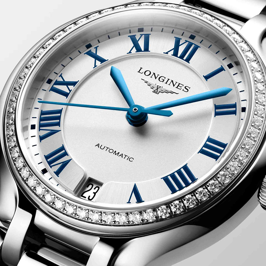 Часы Longines PrimaLuna L8.124.0.71.6 — механические, металл сталь