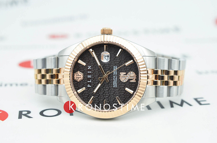 Часы Philipp Plein Date Superlative PWMFA0925 — кварцевые, металл сталь