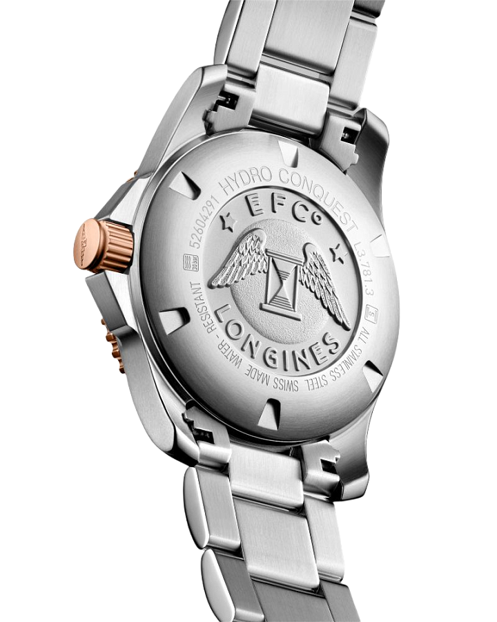 Часы Longines HydroConquest L3.781.3.98.7 — сталь металл, Швейцария