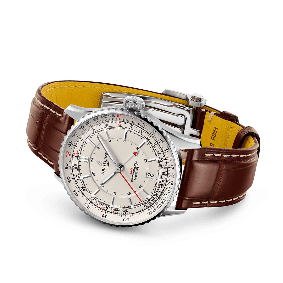 Часы Breitling Navitimer Automatic GMT 41 A32310211G1P1 — сталь, Швейцария