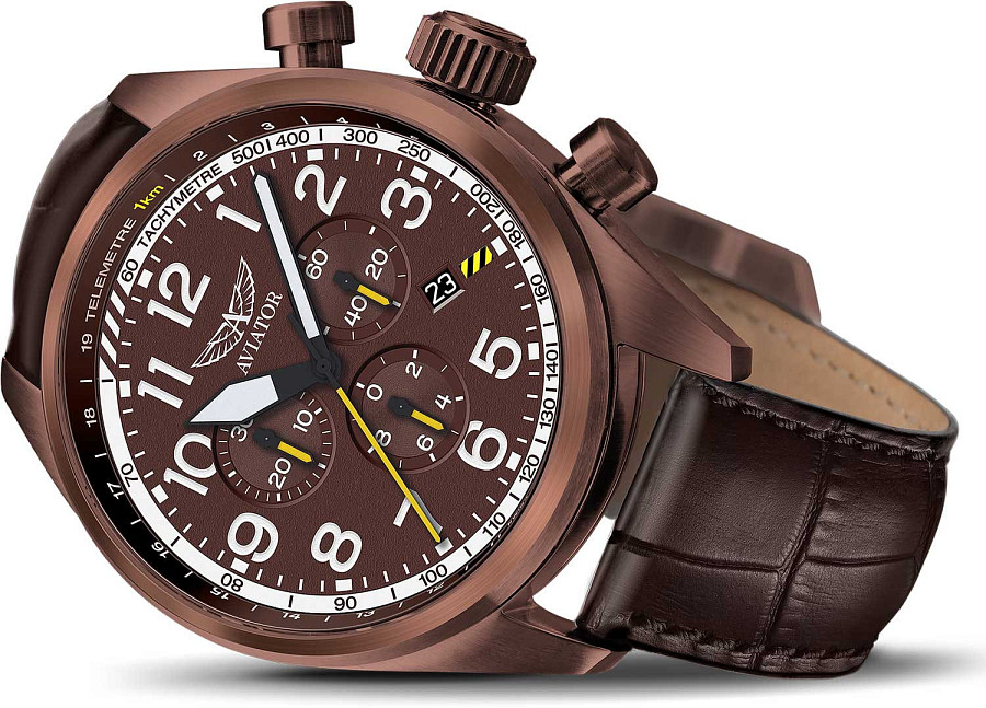 Часы Aviator Airacobra P45 Chrono V.2.25.8.172.4 — артикул V.2.25.8.172.4