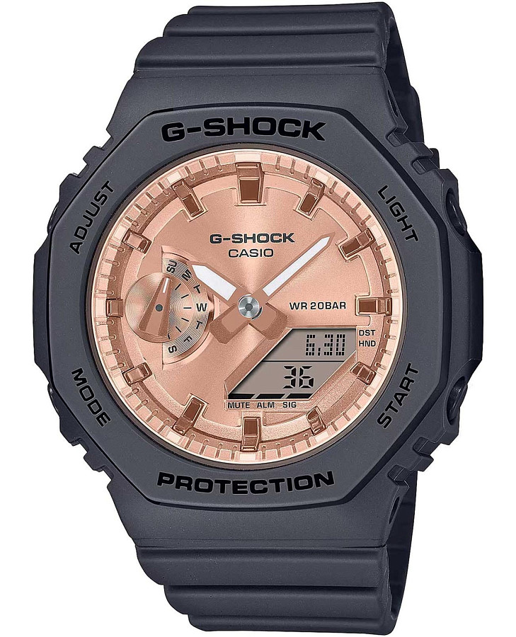 Часы Casio G-Shock GMA-S2100MD-1ADR (GMA-S2100MD-1A) — женские, золотой