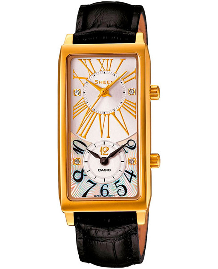 Часы Casio Sheen SHE-4035GL-7AUDR — женские, цветной