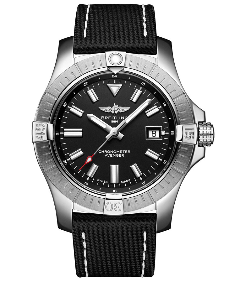 Часы Breitling Avenger Automatic 43 A17318101B1X2 — мужские, черный