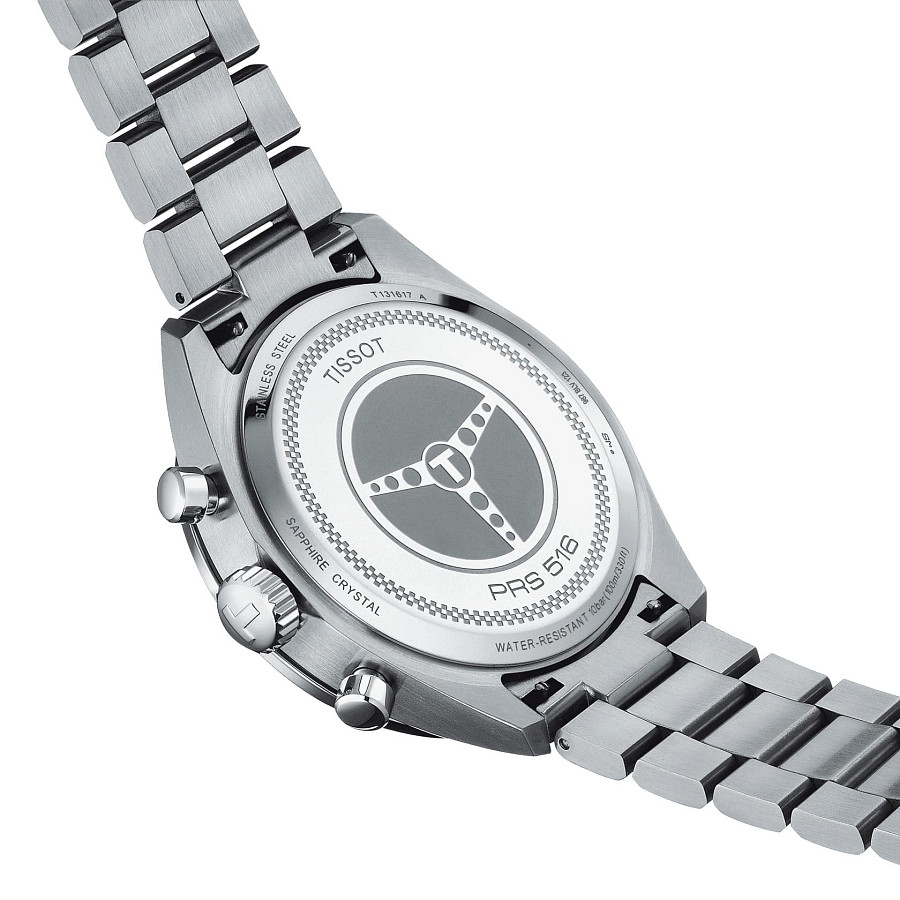 Часы Tissot PRS 516 Chronograph T131.617.11.042.00 — нержавеющая сталь, мужские