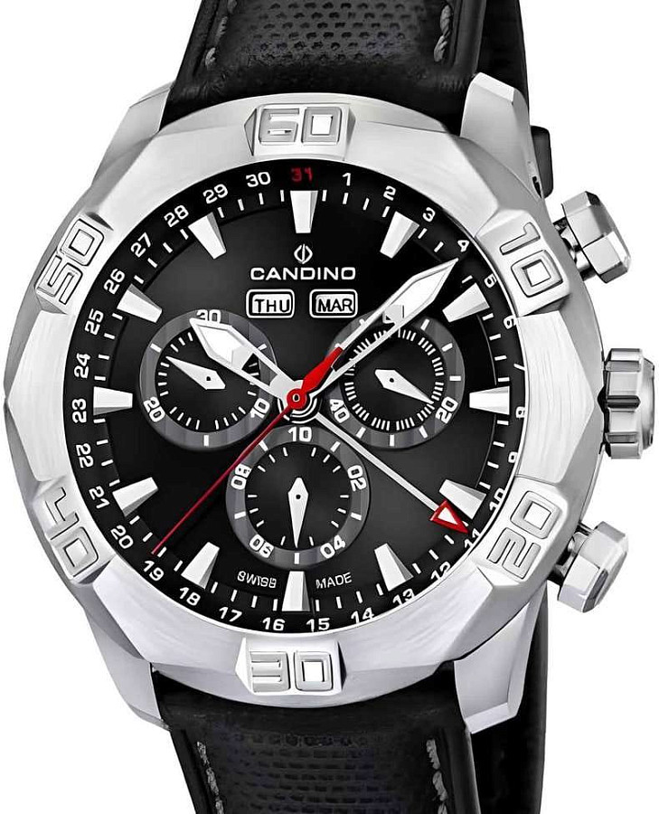 Часы Candino Sportive C4476/3 — кварцевые, сталь металл