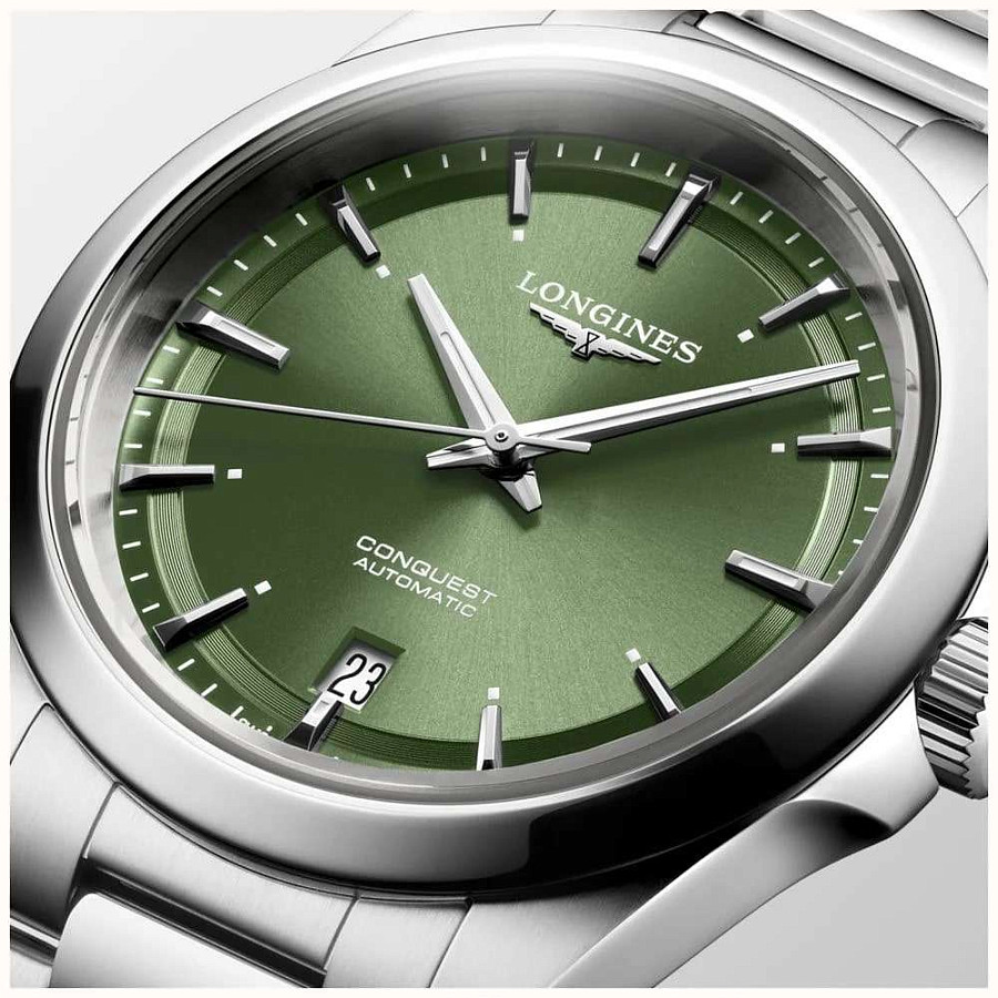 Часы Longines Conquest L3.720.4.02.6 — механические, Швейцария, женские