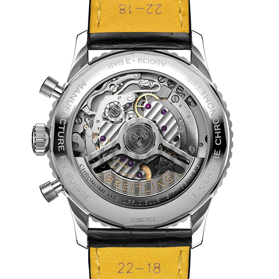 Часы Breitling Navitimer B01 Chronograph 41 AB0139241C2P1 — кожаный, мужские