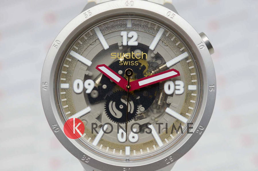 Часы Swatch Confident Moment SB07S125 — металл сталь, Швейцария