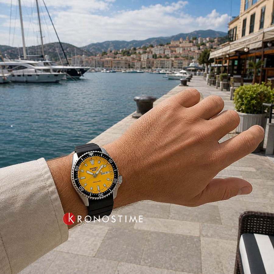 Часы Seiko 5 Sports SBSA307 — механические, Япония, мужские