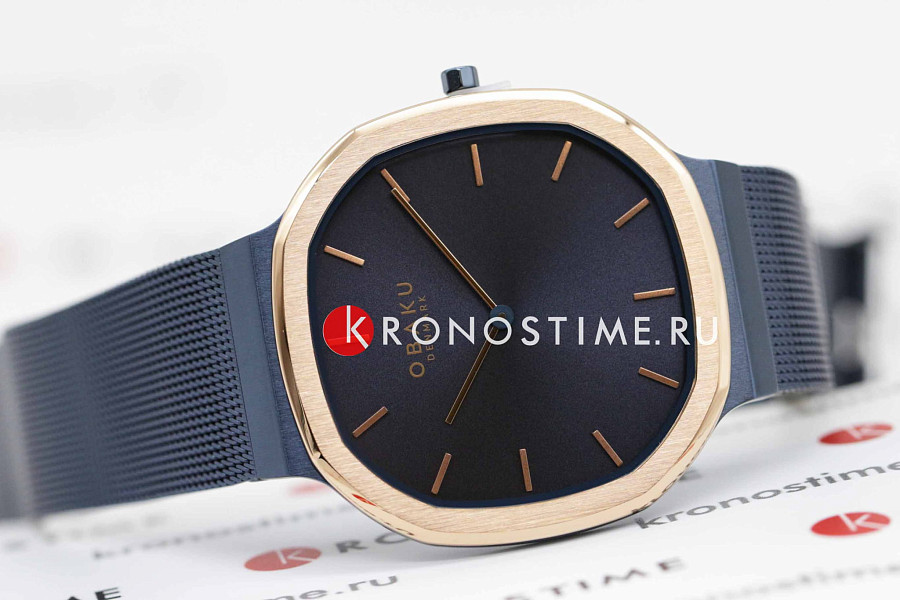 Часы Obaku Oktant V253GXSLML — кварцевые, металл сталь