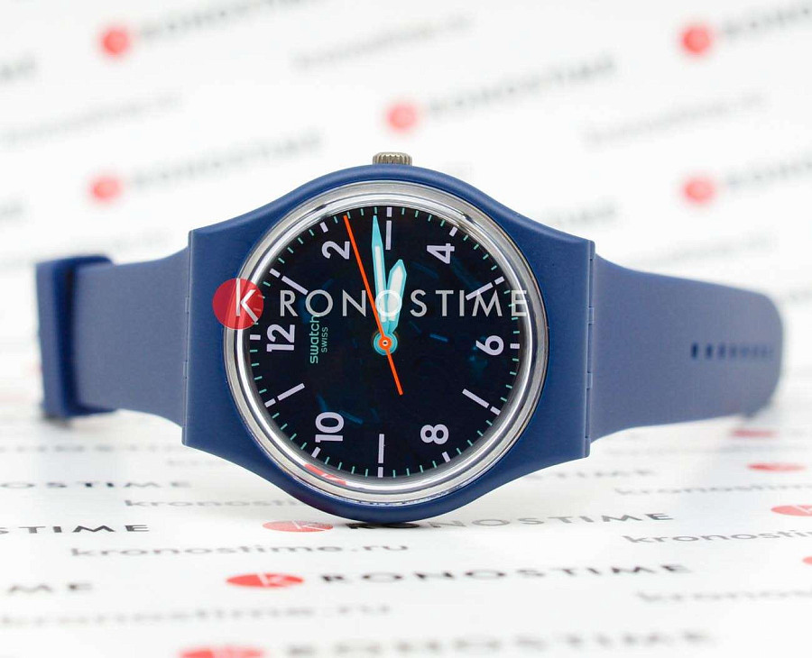 Часы Swatch Gent Biosourced Lacquered SO28N118 — кварцевые, пластик
