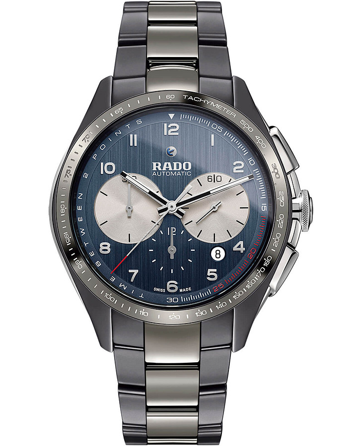 Часы Rado Hyperchrome Automatic Chronograph R32022102 — мужские, синий
