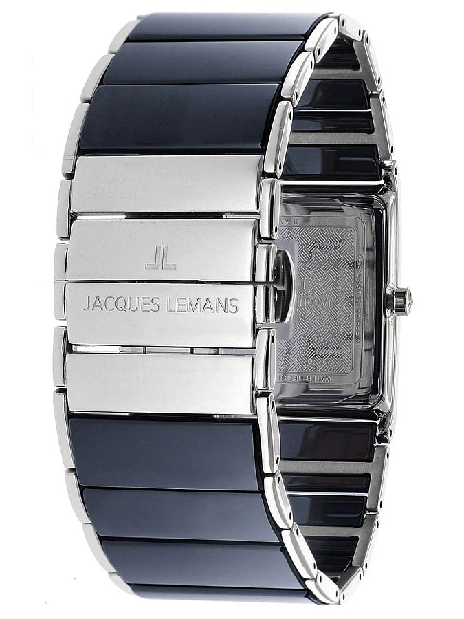 Часы Jacques Lemans High Tech Ceramic 1-1939F — сталь + pvd + керамика, мужские