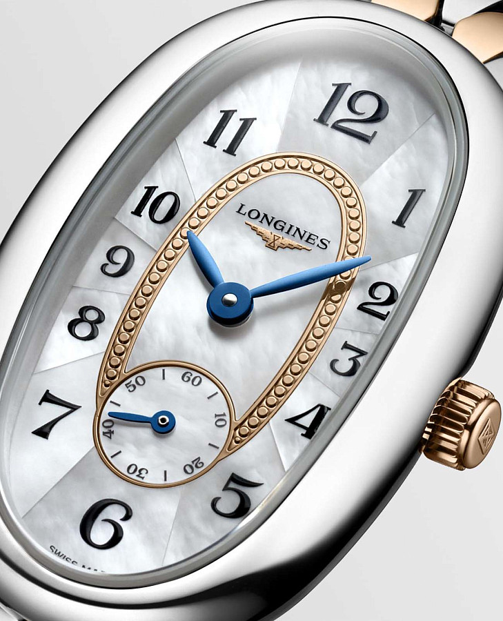 Часы Longines Symphonette L2.306.5.83.7 — кварцевые, сталь металл золото