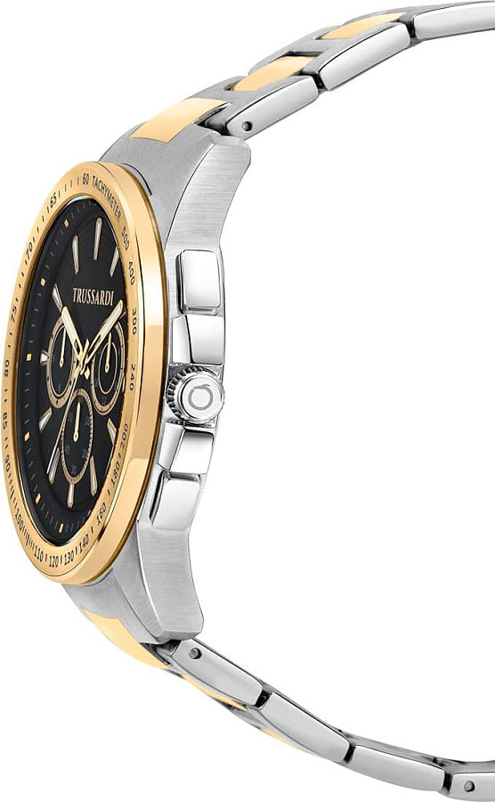 Часы Trussardi T-Hawk R2453153003 — нержавеющая сталь с ip-покрытием, мужские