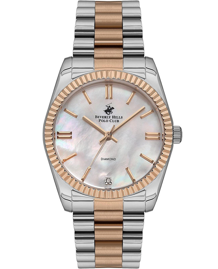 Часы Beverly Hills Polo Club BP3172C.520 — женские, перламутровый
