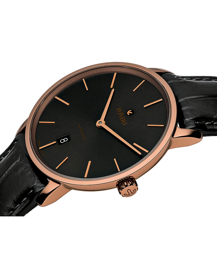 Часы Rado Diamaster Thinline R14068166 — керамика металл, Швейцария