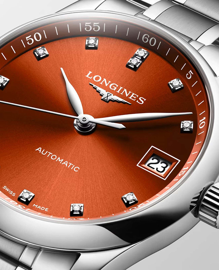 Часы Longines Master Collection L2.357.4.08.6 — нержавеющая сталь, женские